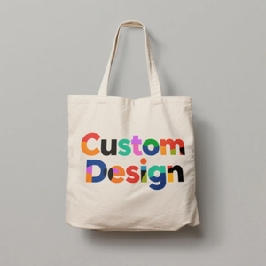 Venta caliente hermosos bolsos de lona de color al por mayor bolso de mano nuevo diseño bolsas de compras de lona con tamaño de logotipo personalizado para comestibles - Product Image 2