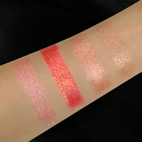 Enlumineur crème personnalisé avec logo, texture lisse, longue tenue, haute pigmentation, effet scintillant