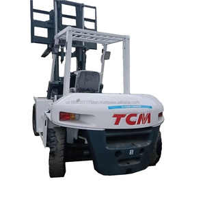 TCM Used Japanese Engine CE Certified 7 Ton Diesel Counterbalance Forklift Fwd Drive Offroad 3m Lift 1 Year Warranty Retail <b>Farm</b> - Product Image 1