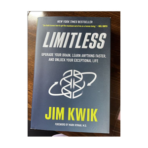 Livre Limitless de Jim Kwik, livre d'autofusion, de motivation, d'entraînement cérébral et de développement personnel en anglais, à vendre - Product Image 1