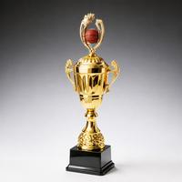 Trophée de basketball sportif en métal poli avec base durable pour les champions des tournois scolaires - Gravure personnalisée disponible