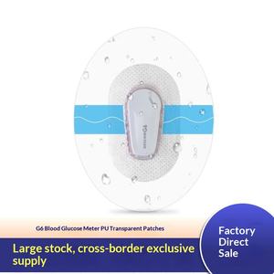 Patch de <span class=keywords><strong>protection</strong></span> transparent et étanche pour capteur de surveillance de glycémie <span class=keywords><strong>Dexcom</strong></span> <span class=keywords><strong>G6</strong></span>, adhésif longue durée, 110x80mm - Product Image 2