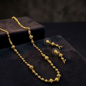 Collares de Moda al por Mayor con Cuentas Chapadas en Oro de 14K, 18K, 24K, Collares Cortos, Joyería de Latón Relleno de Oro, Oro Joyería - Product Image 1