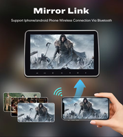 Monitor de Coche Android 1080P con el Mejor Diseño de Interfaz de Usuario, Entretenimiento para Asientos Traseros, para BMW Serie 5, 7, X5, X6, GT, TF, USB, Mirrorlink, Reposacabezas