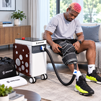 Appareil de compression chaude et froide à mode réglable, machine de cryothérapie portable pour soulager la douleur au coude, au genou, à l'épaule et à la cheville