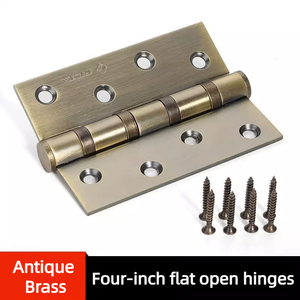 4/5 Zoll Schwermetall Edelstahl 4 Kugellager flache Türschlüsselferse F9201