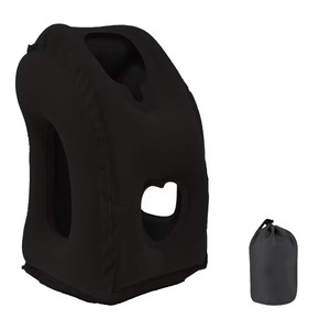 Comfortable Multifunction Air Pillow <b>Inflatable</b> Back <b>Cushion</b> Portable Support for Sofa Chair Camping Travel Storage Bag - Product Image 1