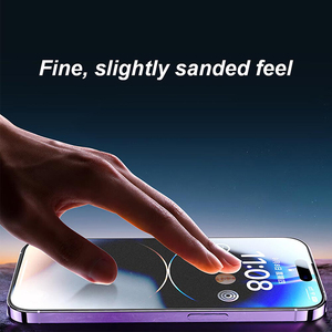 Protecteur d'écran en verre trempé 3d <span class=keywords><strong>couverture</strong></span> complète pour iphone 16 pro anti-empreinte digitale - Product Image 4