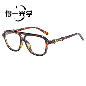 De Yi Optics Men's Double Beam <b>Sunglasses</b> Black PC Frame UV400 Protection Type 3 Sunshades - Product Image 4