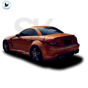 Kit de pare-chocs pour voiture, carrosserie large, <span class=keywords><strong>mercedes</strong></span> <span class=keywords><strong>SLK</strong></span> classe <span class=keywords><strong>R171</strong></span> slk200 slk350, 2004 — 2011 - Product Image 2