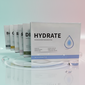 Kit de capsules d'oxygène Glowskin O, capsules faciales, revitaliser, glamour, hydrater, kits de détoxification, gel en capsule pour machine à bulles de CO2 - Product Image 1