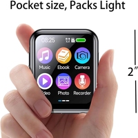 Mini lecteur MP3 audio vidéo avec caméra USB, écran tactile numérique, écouteurs