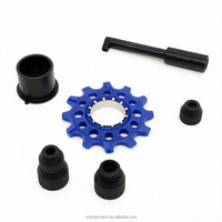 Pièces usinées CNC en plastique sur mesure, composants usinés en POM, nylon, ABS, PE, service de fraisage et tournage de précision, usine OEM