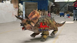 Jurassic Alive lifize TriceratopsRobot Animatronic modello per parco trampolino o museo - Product Image 5