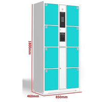 Casier intelligent pour colis express avec reconnaissance faciale intelligente, armoire de stockage, casier à colis intelligent, armoire de station de livraison express