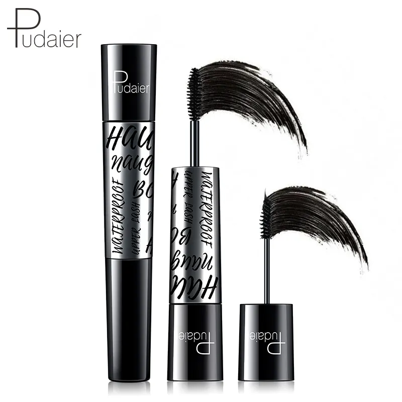 Hot 2 trong 1 sợi Mascara 3 màu sắc mở rộng lông mi không thấm nước Volumizing mắt Smudge bằng chứng lâu dài mascara trang điểm