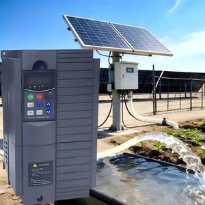 Inverter solaire hybride OLU 5,5 kW 7,5 CV AC 380 V triphasé avec fonction <span class=keywords><strong>de</strong></span> commutation automatique pour pompe à eau - Product Image 1