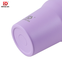 Vaso Térmico Reutilizable de Acero Inoxidable 18/8 de Alta Calidad con Tapa de Tritán y PP, Interior de Gran Capacidad y Asa