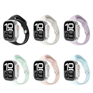 Correa Deportiva de Silicona Suave y Estrecha OEM Compatible con Apple Watch 11 10 9 8 7 - Product Image 1
