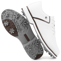 Chaussures de golf pour hommes de grande taille avec crampons, personnalisées, pour l'entraînement en extérieur, durables, élégantes, respirantes, à pointes professionnelles