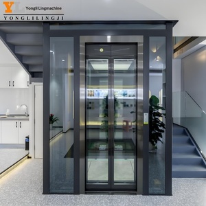 Ascenseur domestique Yongli avec porte automatique pour villas et maisons individuelles, 2, 3, 4 ou 5 étages, ascenseur à conducteur 0,25 m/s - Product Image 5