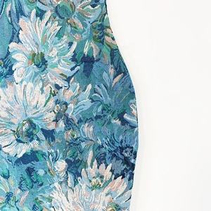 Custom <strong>Design</strong> Women's Floor-Length Strapless Woven Cotton Jacquard Eco-Friendly Tassel Streetwear Tapestry <strong>Dress</strong> - Product Image 3