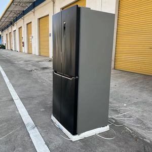 Réfrigérateur domestique de luxe à portes françaises OEM 465L, couleur bleu marine, prix usine de haute qualité, pour réfrigération - Product Image 2