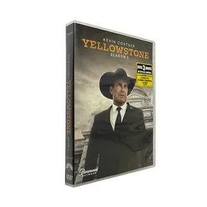 YELLOWSTONE SEASON FIVE, PART 1 4DVD new release wholesale dvd movies tv series Shopify eBay hot selling dvd in bulk free ship