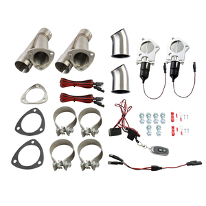 फैक्टरी कस्टम <span class=keywords><strong>3</strong></span> <span class=keywords><strong>2</strong></span>.5 इंच y पाइप निकास के लिए विद्युत निकास कटआउट पाइप वाल्व रिमोट बटन दूरस्थ बटन स्टेनलेस स्टील - Product Image 2