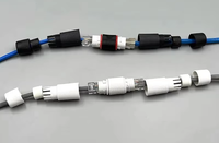 Connecteur RJ45 Ethernet, adaptateur d'extension de câble réseau extérieur étanche IP67 à passage direct