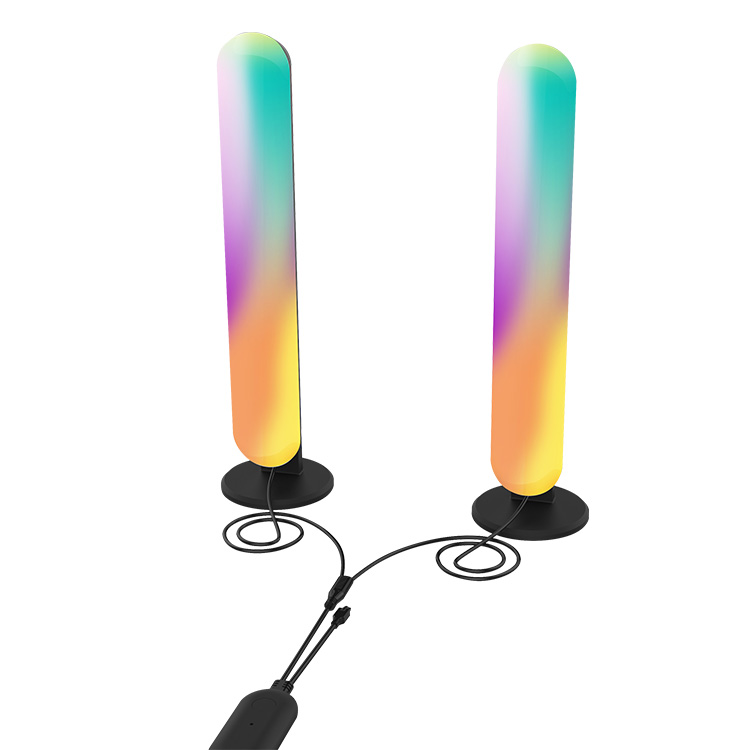 LED Light Bar RGB, WW Digital Music Factory USB White Body Lamp Wifi smart home Bar Ambient Light