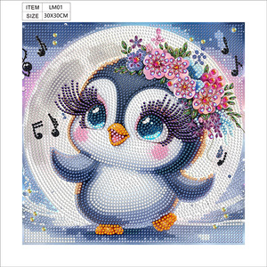 <span class=keywords><strong>Peinture</strong></span> au diamant pour enfants SONGWOO 5D, forme irrégulière, animaux de dessin animé, cadeau pour enfants, jouet éducatif, kits de <span class=keywords><strong>peinture</strong></span> au diamant - Product Image 2