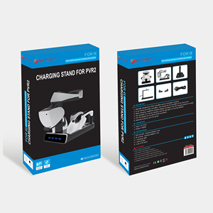 Base de carga dual para cargador de controlador PSVR2 para accesorios de juego de controlador <span class=keywords><strong>PS5</strong></span> con soporte para PlayStation <span class=keywords><strong>VR2</strong></span> - Product Image 5
