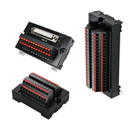 Bloc de jonction de distribution d'alimentation pour armoire PLC, à montage sur rail DIN, avec connexion directe par fiches mâles et femelles