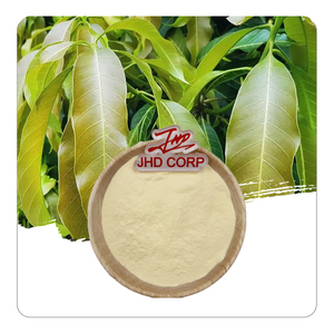 Groothandel Food Grade 100% Puur Natuurlijke Hoge Kwaliteit <span class=keywords><strong>Mango</strong></span> Leaf Extract Poeder 25% 50% 60% 95% Mangiferine Trommel Plastic Container - Product Image 1
