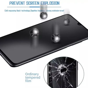 Protection d'écran transparente compatible avec les coques, dureté 9H, antistatique, <span class=keywords><strong>anti</strong></span>-<span class=keywords><strong>espion</strong></span>, en verre trempé pour Samsung A07 A18 <span class=keywords><strong>iPhone</strong></span> 17 - Product Image 6