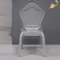 Chaise de salle à manger en plastique PP durable de haute qualité pour intérieur et extérieur pour salons mariages et bars meubles d'hôtel