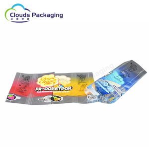 Nhiệt nóng co rút phim cho kẹo chai đồ ăn nhẹ bao bì thu nhỏ nhãn nhai kẹo cao su tùy chỉnh composite nhựa mềm thu nhỏ tay áo - Product Image 4