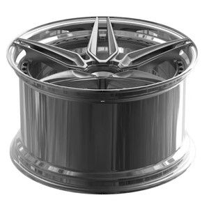 Llanta de aleación forjada negra y plateada cóncava de 2 piezas personalizada para Benz <span class=keywords><strong>E220</strong></span>,<span class=keywords><strong>BMW</strong></span>,Lamborghini Aventador,Corvette Impala/C8,Ferrari F355 - Product Image 3