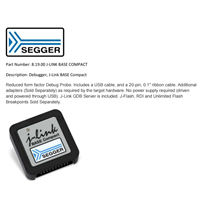 SEGGER-Depurador de herramientas JTAG 8.19.00, emulador de 1,8 GHz CPU, 1 año de garantía, factor de forma pequeño, interfaz USB