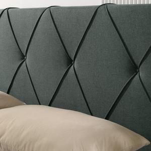 Prezzo basso mobili per la casa Queen Size struttura del <span class=keywords><strong>letto</strong></span> <span class=keywords><strong>matrimoniale</strong></span> testiera imbottita in tessuto testiera del <span class=keywords><strong>letto</strong></span> dell'hotel - Product Image 4