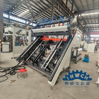 Machine de fabrication de palettes automatique verticale robuste de type américain avec une capacité de 400-500 pièces/jour pour le contreplaqué