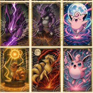 Carte Metalliche Pokémon DM in Oro e Argento, Carte Collezionabili in Acciaio Inossidabile per Fan, Collezionisti e Regalo per Bambini - Product Image 5