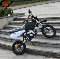Bensin Sepeda Motor Lainnya 125 Cc Air Cool Kick dan Elektrik Mulai Off Road Dirtbike Dewasa 4 Tak Roda Besar Sepeda Motor Trail