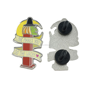 Custom Badges Exquisite Enamel Pins Unique Motif Fashion Accessory Zinc Alloy Butterfly <b>Clutch</b> - Product Image 4