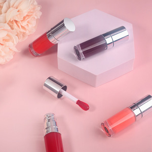 MLM customizable Silver Tube Lip & Cheek Tint, Hydrating Velvet Matte Finish Long Lasting Waterproof Cherry Scent matte lip tint - Product Image 2
