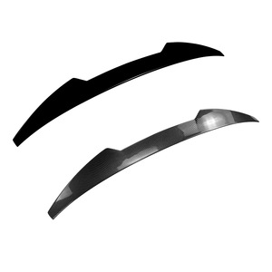 Mercedes-Benz GLE Coupe Rear Spoiler Blade Style Piano <b>Black</b> Carbon Fiber Texture ABS Material <b>Trunk</b> Wing Exterior Modification - Product Image 5