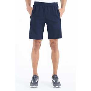 Shorts en coton pour homme Ryan Indigo, taille mi-haute, décontractés, respirants, coupe standard, taille S - Product Image 3