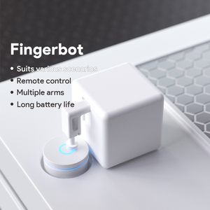 RSH Blue tooth <span class=keywords><strong>Switch</strong></span> Bot Tuya Smart <span class=keywords><strong>Button</strong></span> <span class=keywords><strong>Pusher</strong></span> finger Bot per interruttori a parete pulsanti Smart Home auotmazione fingerprint Bot - Product Image 2