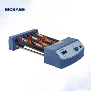 Pengaduk rol laboratorium BIOBASE 10-70 rpm, mikser rol tampilan LCD untuk Lab